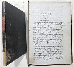 Vorlesung Mitschrift Medizin Handschrift manuscript 1840 Universität Kober - Bild 1 von 1