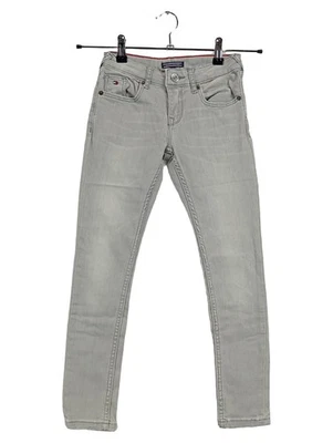  Tommy Hilfiger Jeans Bambini Slim Fit Grigio Casual (IT 142) - Immagine 1 di 4