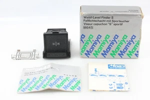 【 TOP MINT w/ Box Mask 】 Mamiya M645 Waist Level Finder S for 1000S From JAPAN - Picture 1 of 9
