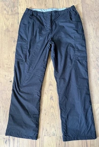 LADIES MOUNTAIN WAREHOUSE FLEECE LINED WALKING TROUSERS SIZE 14 black - Picture 1 of 3