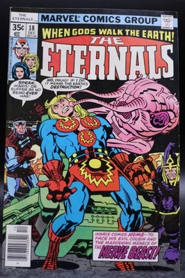 Eternals (1976) #18 Jack Kirby Cover 1st App Of Celestials Tiamut & Ziran VF+ - Image 1 of 3