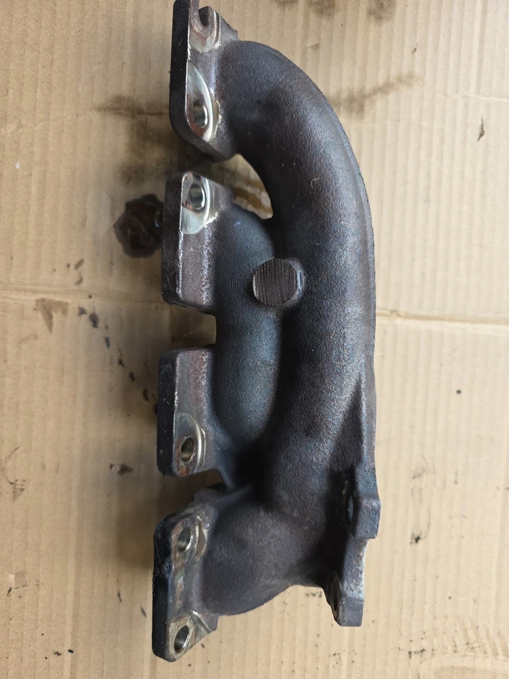 Coletor de escape 06-10 Mini Cooper S Clubman R55 turbo carregador 7568591 fabricante de equipamento original - Imagem 1 de 4