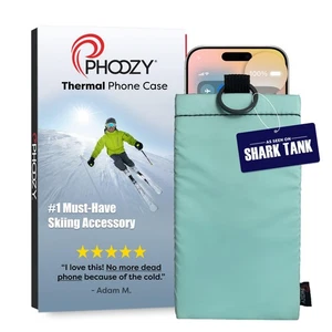 PHOOZY Apollo II Thermal Phone Case Cold Weather Insulated Pouch | Extends Ba... - Picture 1 of 9