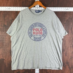 Polo Ralph Lauren Vintage Logo Tee T-Shirt Shirt Classic Fit Baumwolle Oberteil Herren 2XL - Bild 1 von 8