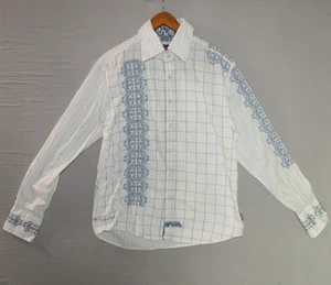 English Laundry Hemd Herren Medium quadratisch bestickt Kleid Button Down - Bild 1 von 18