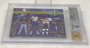 SHAQUILLE O'NEAL RC AUTO 1992 ORO 4 SP SUPERSTARS /9500 BGS 9/8 POP 28 - Foto 1 di 11