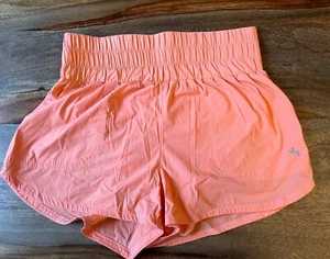 Joy Lab Peach High Rise Athletic Nylon Lightweight Workout Shorts size S - Picture 1 of 5
