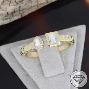Wert 1950 € Diamant Ring 585 14 Karat Gelb Gold xxyy - Bild 1 von 8