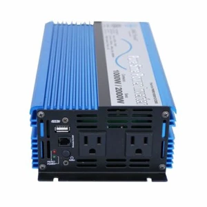 Inversor de potencia sinusoidal pura AIMS 1000 vatios 12 voltios ETL listado en UL 458 - Imagen 1 de 2