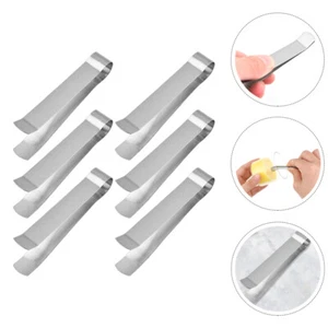6 Stück Kerzendocht Löscher Edelstahl Pinzetten Set Mann Miss Pointed - Bild 1 von 12