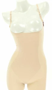SPANX Women's Oncore Open-Bust Mid-Thigh Bodysuit Soft Nude size XL 172968 - Picture 1 of 4