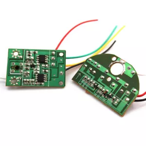 27MHZ 2CH Transmitter + Receiver board + Antenna Wireless Circuit Remote Control - Picture 1 of 2