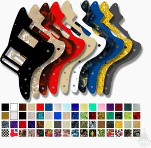WD Custom Pickguard For Fender Special Edition Blacktop Jazzmaster HH - Picture 1 of 88