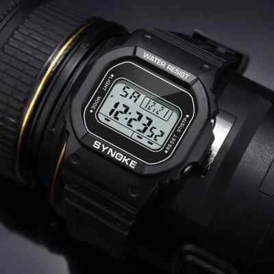 NEW & PERFECT SYNOKE G-SHOCK SQUARE Outdoor Military Digital Watch Waterproof - Image 1 of 4