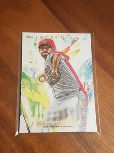 2020 Topps Inception #5 Max Scherzer SL@MJ1 - Picture 1 of 2
