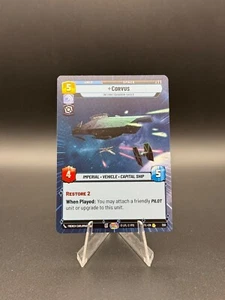 Star Wars Unlimited JTL - Corvus - Hyperspace - 300 - Raro - quasi nuovo - Foto 1 di 2