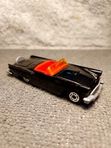 De colección 1986 Matchbox MB42 1957 T Bird negro Ford Thunderbird convertible 1/63 - Imagen 1 de 12