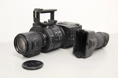 Sony NEX-FS700R Camera Sony SELP18200 3.5-6.3/18-200 Lens Low Hours Parts Only - Image 1 of 4