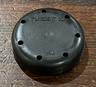 Soporte magnético redondo para bloque de fresas de laboratorio dental con capacidad para 7 fresas FG RA FGOS negro Foto 1 de 4