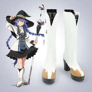 Jobless Reincarnation Roxy Migurdia Cosplay Boots Shoes - Picture 1 of 4