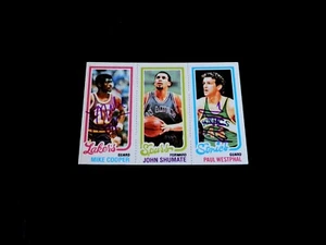Michael Cooper Paul Westphal Autographed 1980 Topps Rookie Card HOF Lakers AUTO - Picture 1 of 2