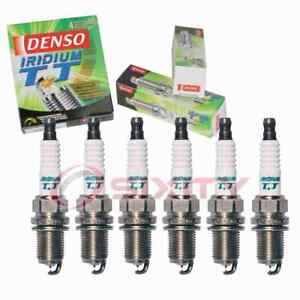 6 pc Denso Iridium TT Spark Plugs for 1992-1997 Volvo 960 2.9L L6 Ignition vx