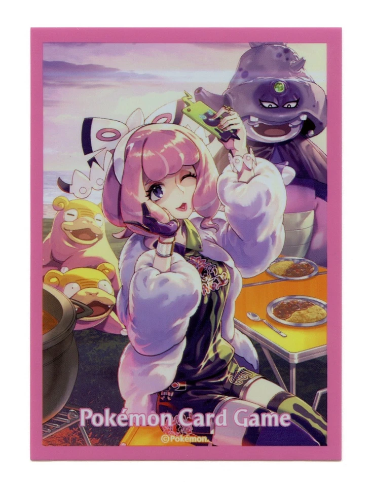 Klara & Galarian Slowpoke Evo Individual Card Sleeve Pokemon Center Japan NEW - Image 1 of 2
