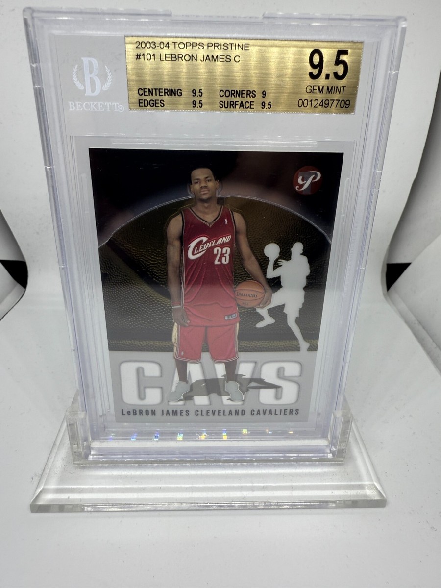 Rookie LeBron James Beckett BGS 9.5 Grade Basketball Trading
