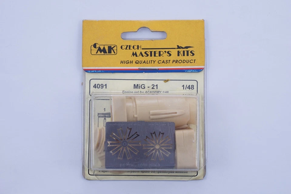 CMK 129-4091 - 1 48 MiG-21 Motorenset - Nuovo