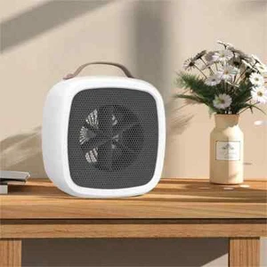 500W Energy Saving Heater Class PTC Mini Room Electric Fan Heater NF06 - White N - Picture 1 of 7