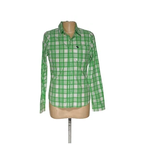 Abercrombie & Fitch Men's Green Dress Shirt - Picture 1 of 3