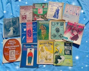 Wonderful 19th century Sheet Music Collection Blues,Jazz,Salon,Rag,Black etc - Picture 1 of 8