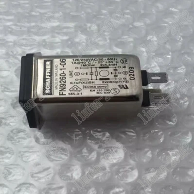 1 pieza usado SCHAFFNER FN9260-1-06 120/250VAC Foto 1 de 4