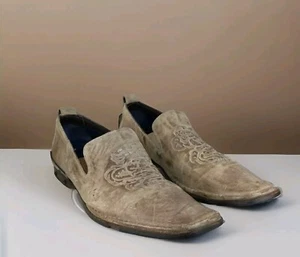 MARK NASON ROCK NEVER DIES HALBSCHUH HERGESTELLT IN ITALIEN HERREN 10,5 SELTEN DISTRESSED DRACHE - Bild 1 von 24