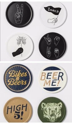 Набор подставок Room Essentials круглый меламин пластик 16 шт. - Изображение 1 из 4