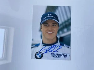 Scheda pilota F1 Ralf Schumacher firmata BMW Williams F1 - Foto 1 di 2