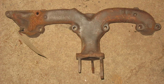 62 Corvette Impala LH 1962 colector de escape 3749965 E-17-62 Chevy Chevrolet Foto 1 de 1