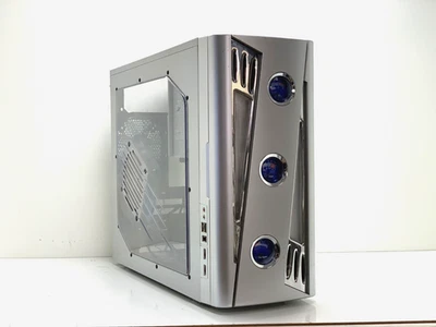 APEVIA X-CRUISER Silver SECC Steel ATX Mid Tower Computer Case - Image 1 of 4