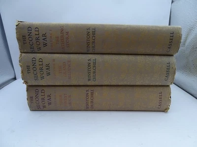 The Second World War - Winston Churchill - 3 books set - Image 1 of 4
