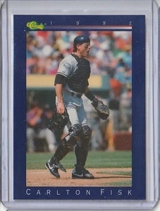 1992 Classic #96 Carlton Fisk Chicago White Sox - Bild 1 von 1