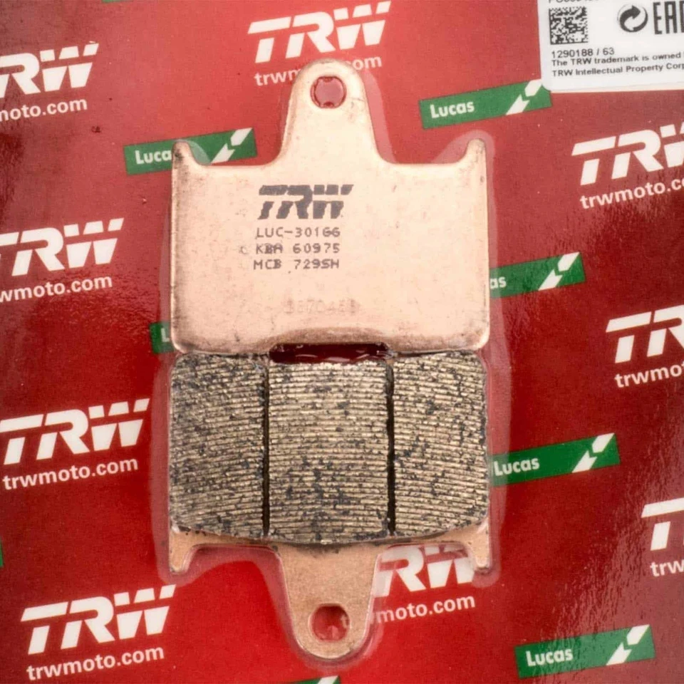 Garnitures de Freins Arrière Lucas TRW Frittage MCB729SH - Photo 1/1