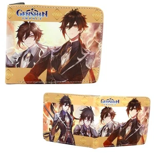 Genshin Impact - Zhongli 4.5" Bi-Fold Wallet NEW Credit Card Billfold - Picture 1 of 2