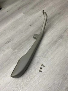 1985-1991 Mercedes W126 LH Front Black Vinyl Arm Rest 300SEL 300SE 380SE 62241 - Picture 1 of 4
