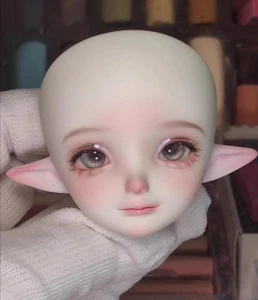 Muñeca 1/6 BJD SD DZ XiaoXue Solo Cabeza Normal Sin Piel Maquillaje Facial + Ojos Libres - Imagen 1 de 2