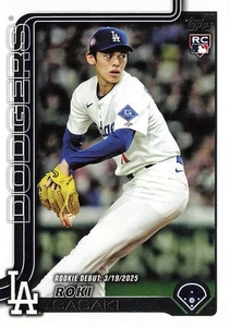 2025 Topps Update Series Roki Sasaki #US199 Rookie Debut - Picture 1 of 2