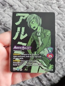 UniVersus - Attack on Titan - Armin Arlert - UR - English UR AOT01 2/297 - Picture 1 of 2