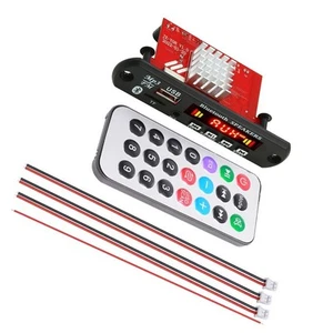Amplificateur 2X60W Bluetooth 5.0 MP3 décodeur carte mains libres 12V lecteur de musique2755 - Photo 1/7