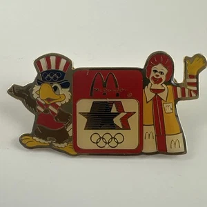 Prendedor McDonald's Ronald McDonald 1984 Juegos Olímpicos de Los Ángeles EE. UU. - Imagen 1 de 2
