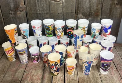 Colección De 32 Vintage Varios Copas de baloncesto fútbol Coca-Cola Burger King Foto 1 de 4