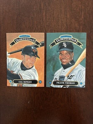 1992 Donruss Diamond Kings Conjunto Completo de 27 Cartas de Inserção Ripken Thomas Boggs Clark - Imagem 1 de 4